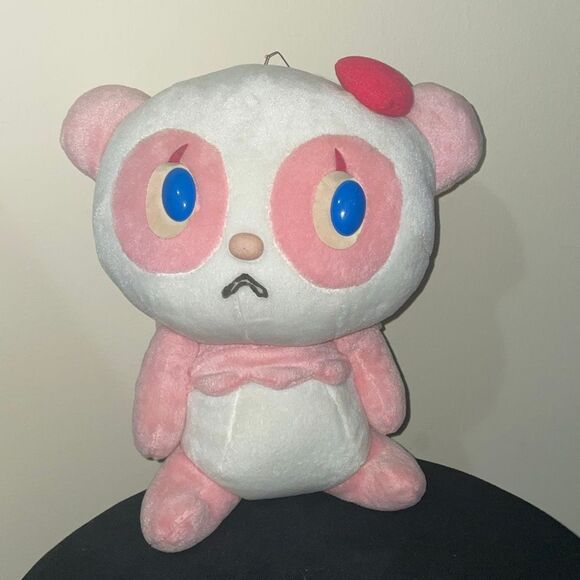 Rare Panshel Hory world pink panda vintage limited edition Japan merch 2000 Y2K - Picture 1 of 13